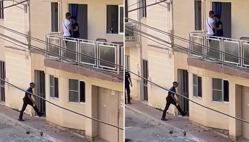 Men Video Harassing Police