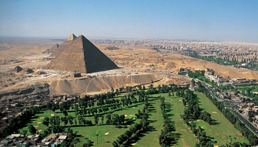 Golf Pyramids Egypt