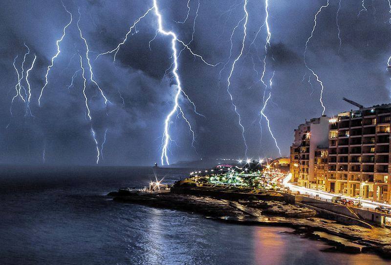 Malta put on thunder alert for the next three days - 89.7 Bay