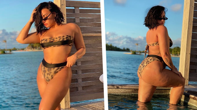 Beheer kans kaart Demi Lovato admits editing her bikini pictures due to body image issues -  89.7 Bay