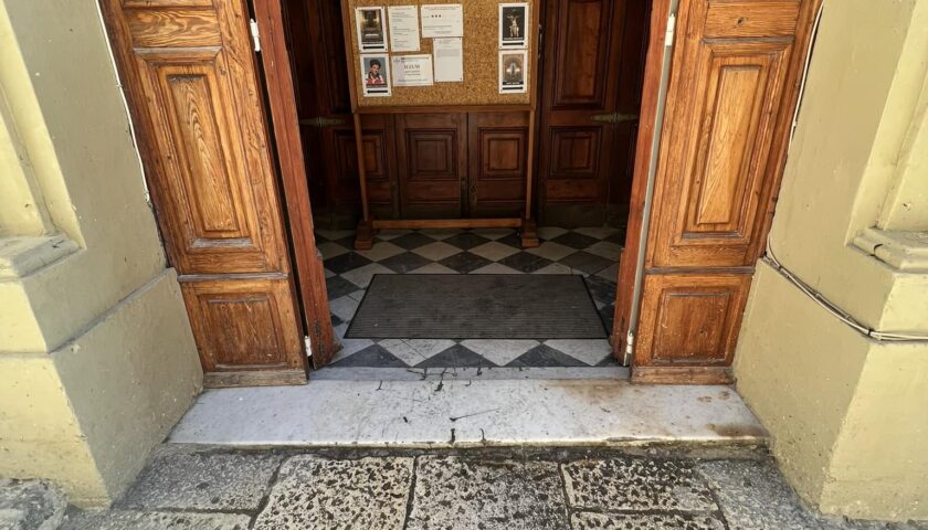 Valletta Church Vomit Entrance
