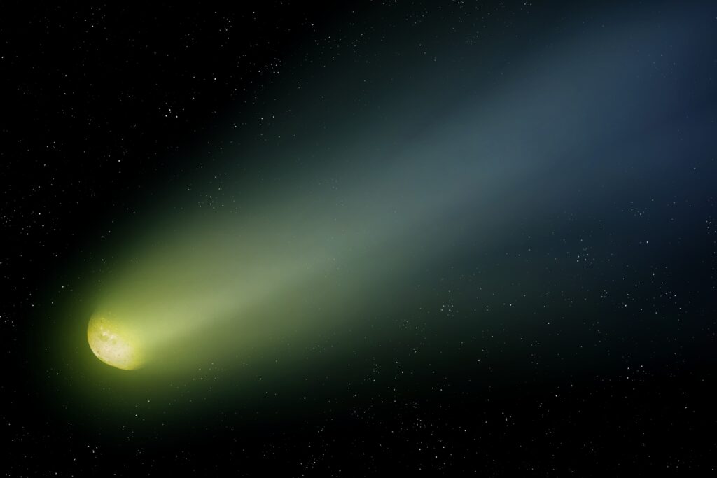 rare green comet